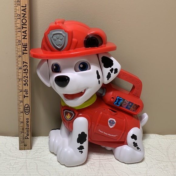 VTech Treat-Time Marshall Interactive Toy by Paw Patrol - Picture 9 of 11